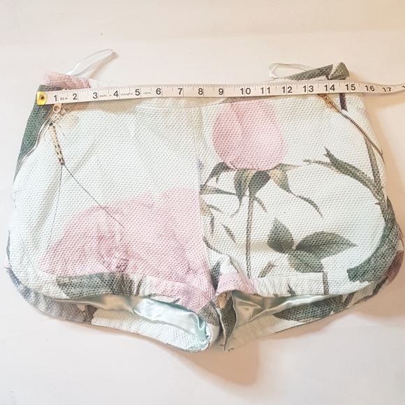 TED BAKER floral hot Summer short sz 2 - Picture 8 of 10